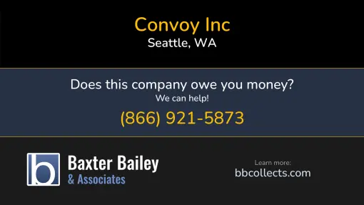 Updated Profile & Contacts for Convoy Inc. DOT: 2642672  MC: 917364.   Located in Seattle, WA 98101 US. 