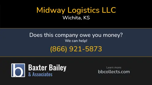 Midway Logistics LLC 555 N Woodlawn St Wichita, KS DOT:3220449 MC:1007751